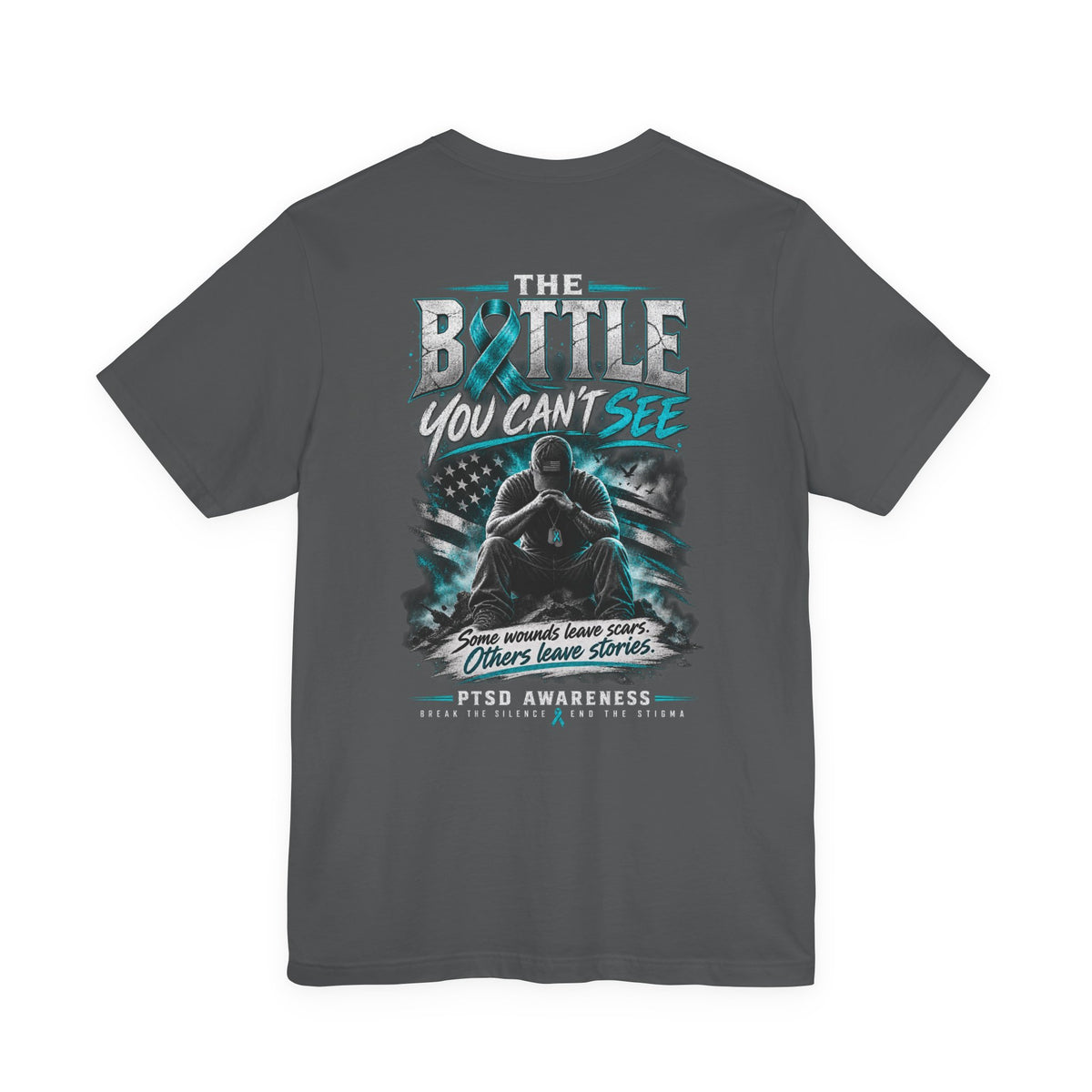 The Battle You Can’t See – PTSD Awareness Graphic Tee
