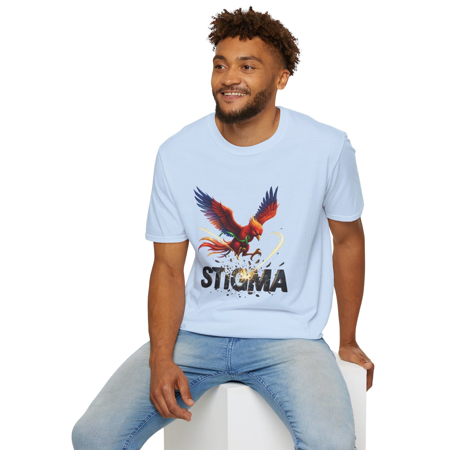 Attacking Stigma T-Shirt | Ryse the Phoenix Mascot