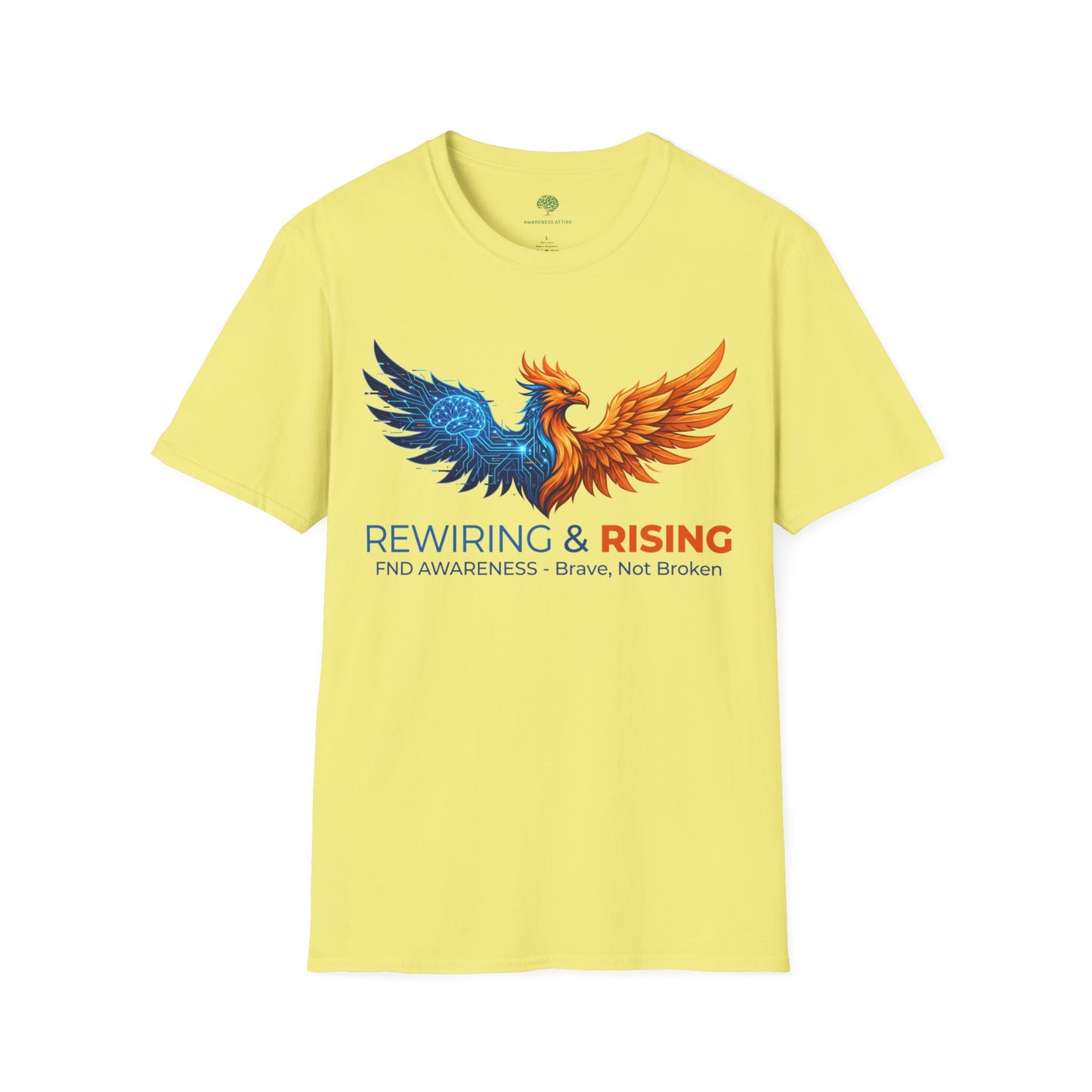Rewiring & Rising FND Awareness Phoenix Tee