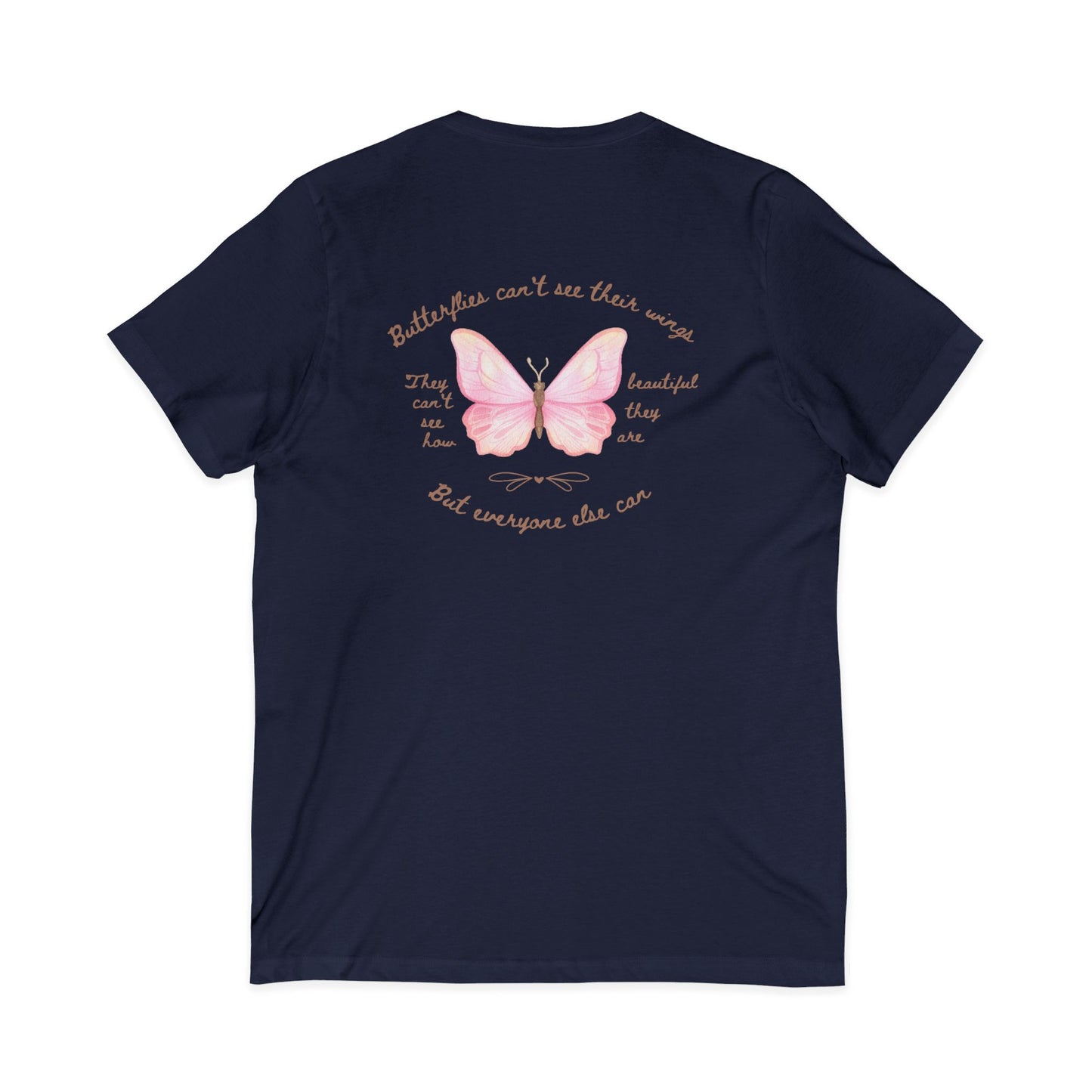 Butterfly Mental Health V Neck