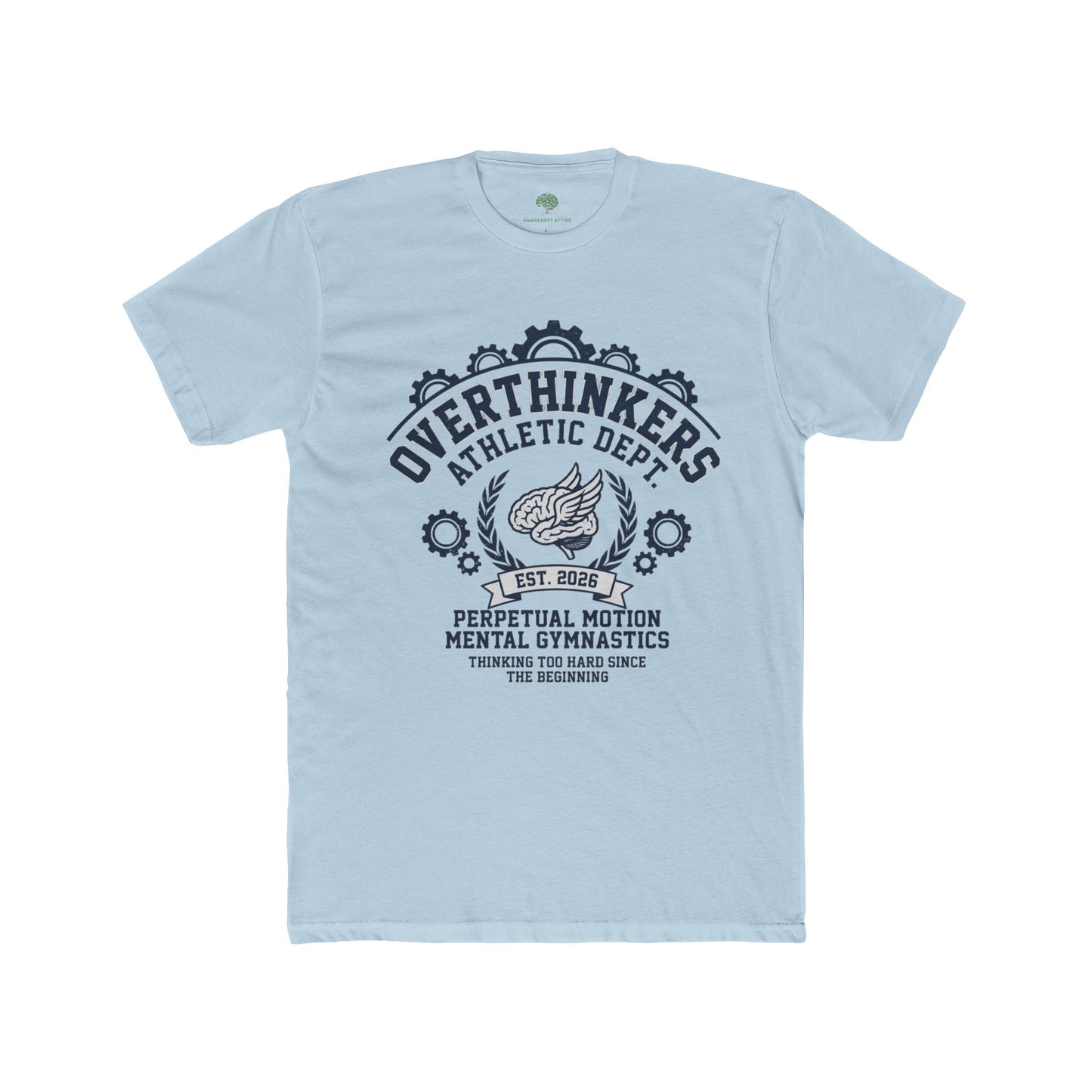 Overthinkers Athletic Dept. Tee - Mental Gymnastics Shirt