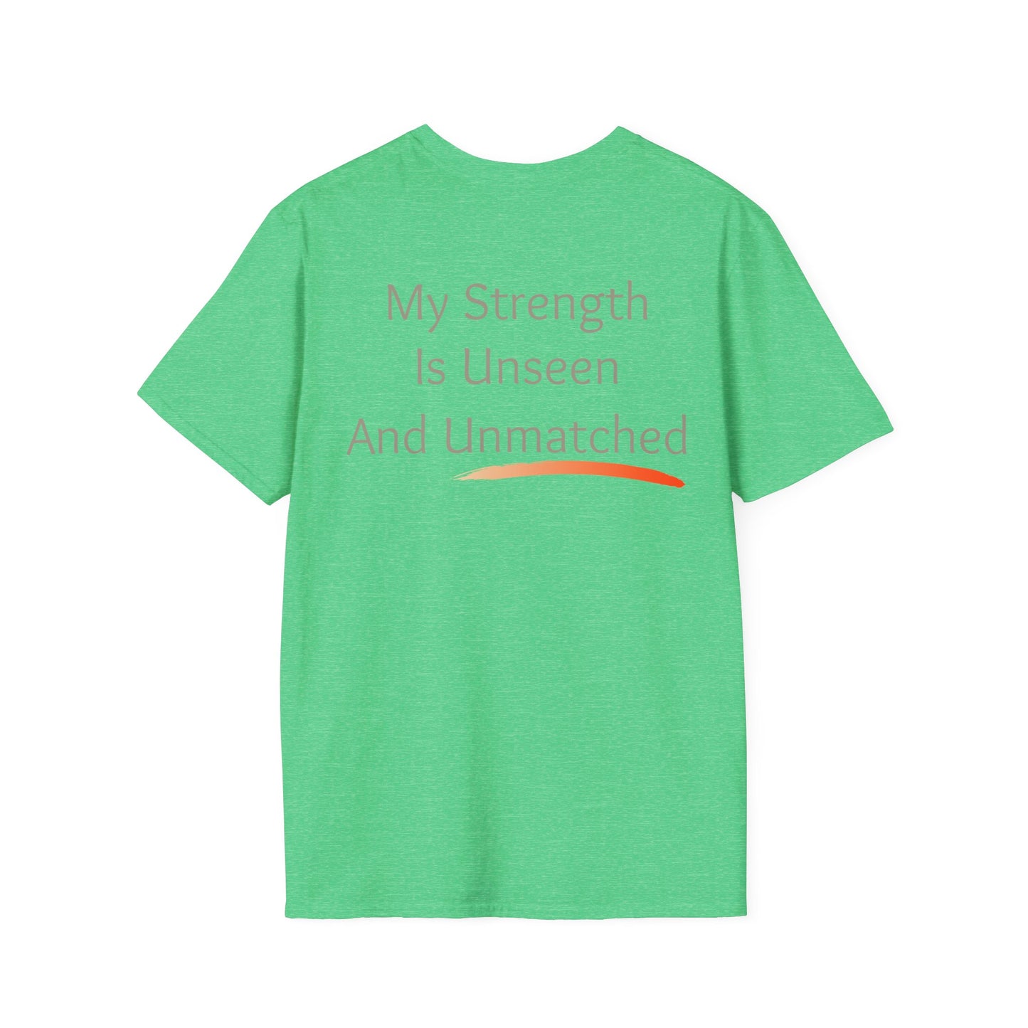 Unseen & Unmatched Strength Tee | Awareness Attire