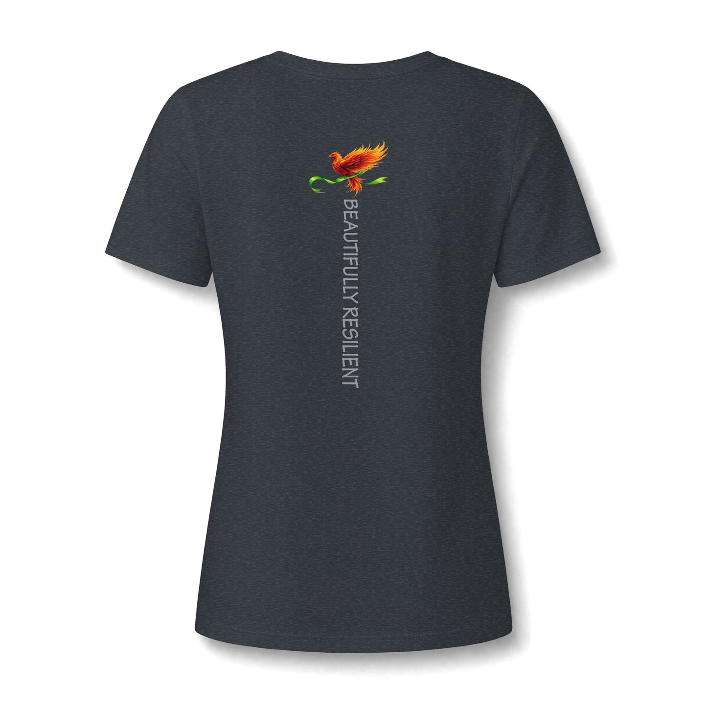 Beautifully Resilient Phoenix V Neck