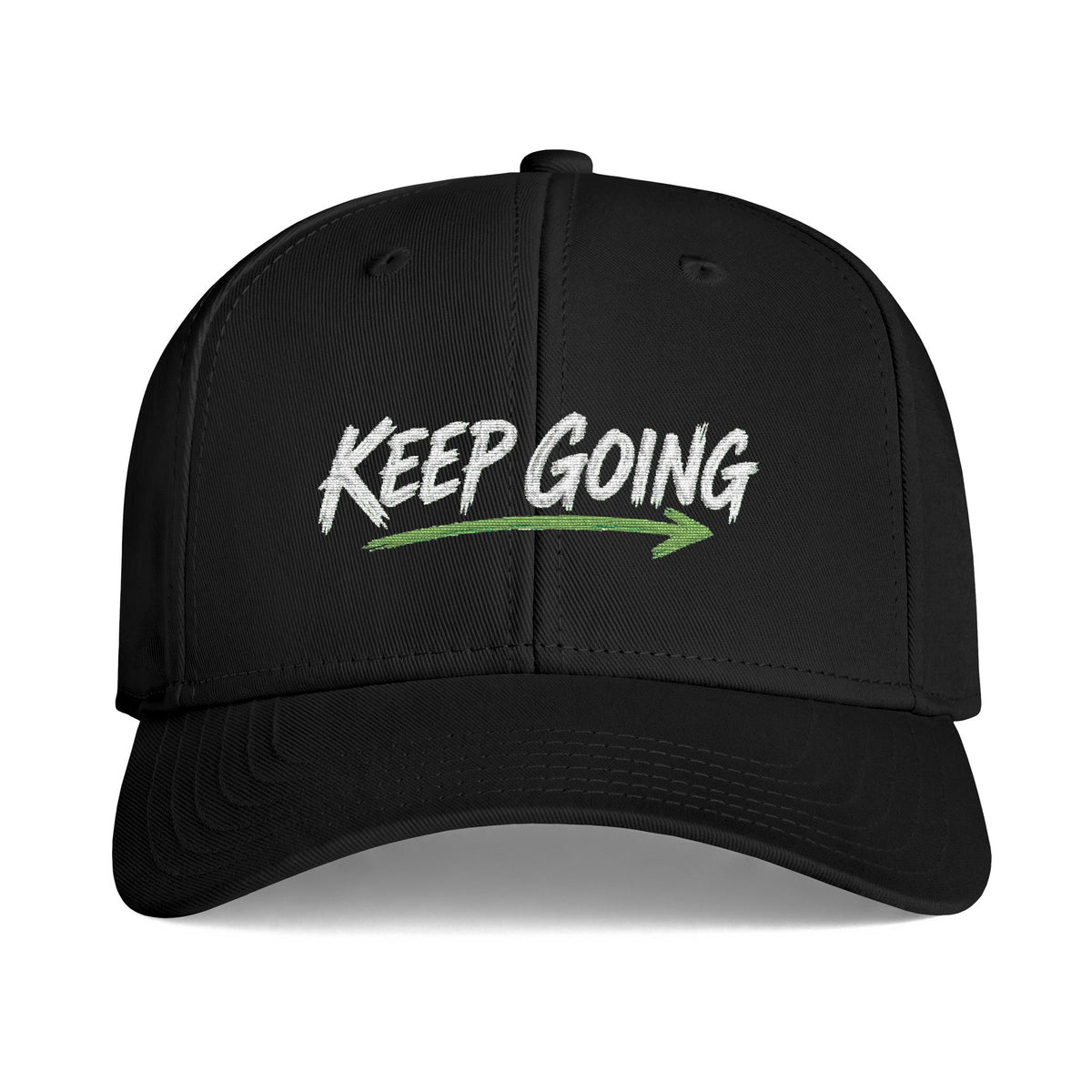 Keep Going Embroidered Cap — Mental Health Awareness Hat