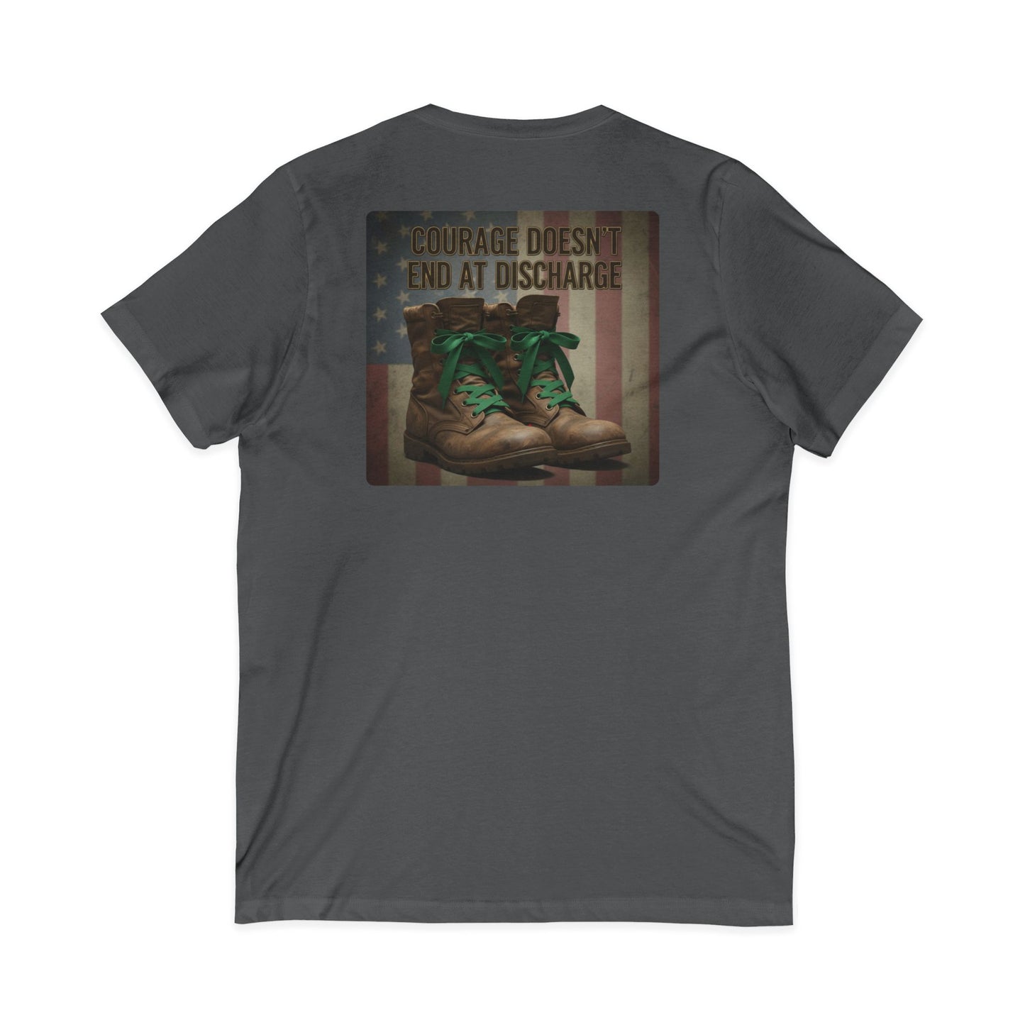 Service Continues. Support Continues. Veteran Mental Health V Neck