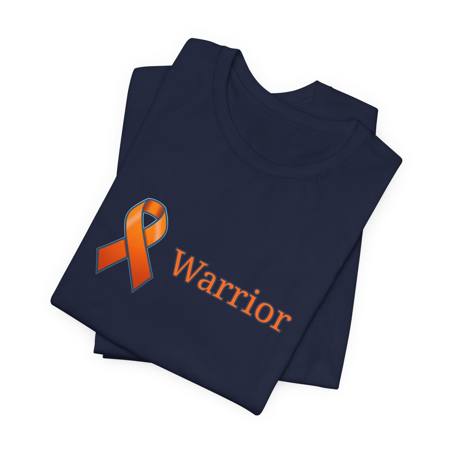 FND Warrior Ribbon Tee — Orange Awareness Ribbon T-Shirt