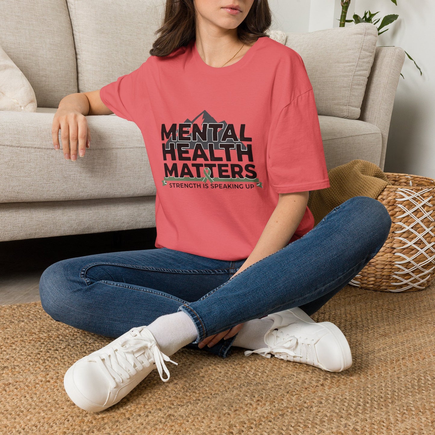 Mental Health Matters T-Shirt | Positive Wellness Tee