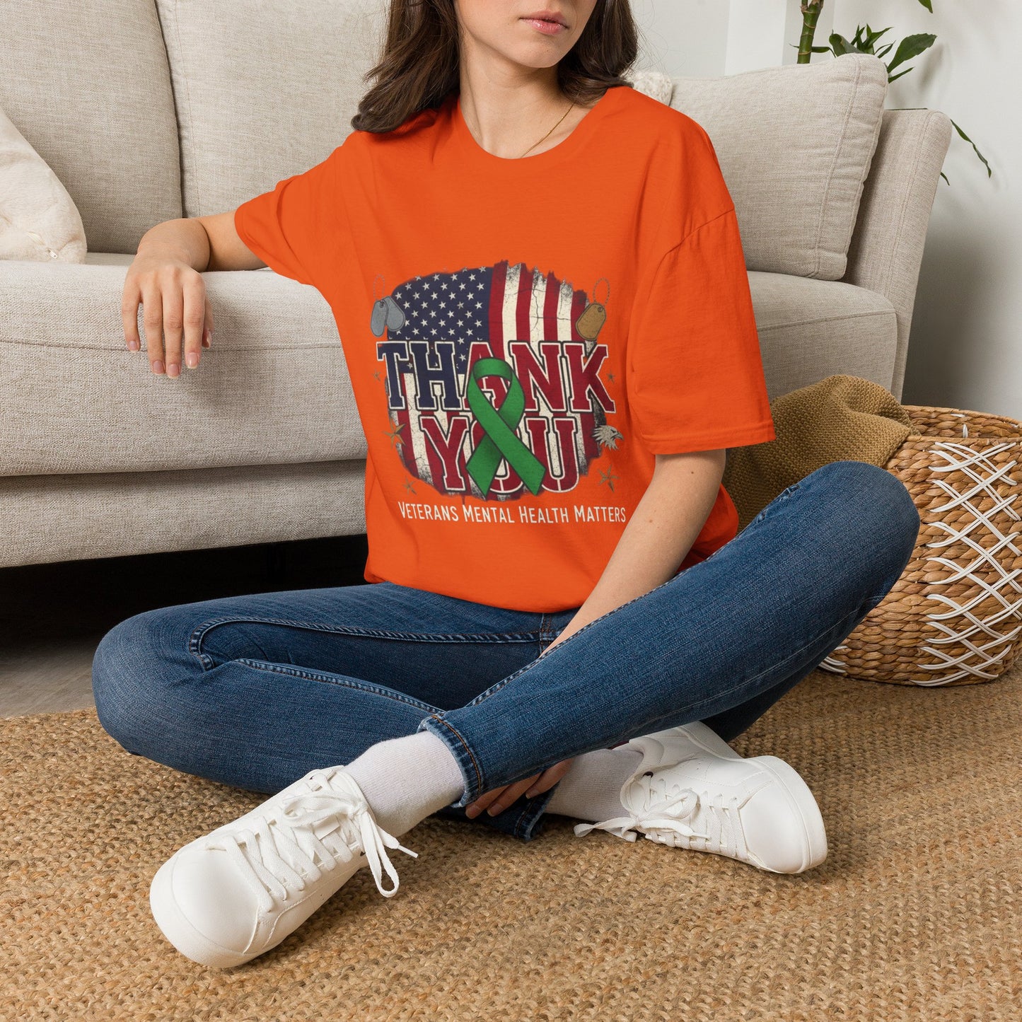 Gratitude in Action Veteran Mental Health Tee