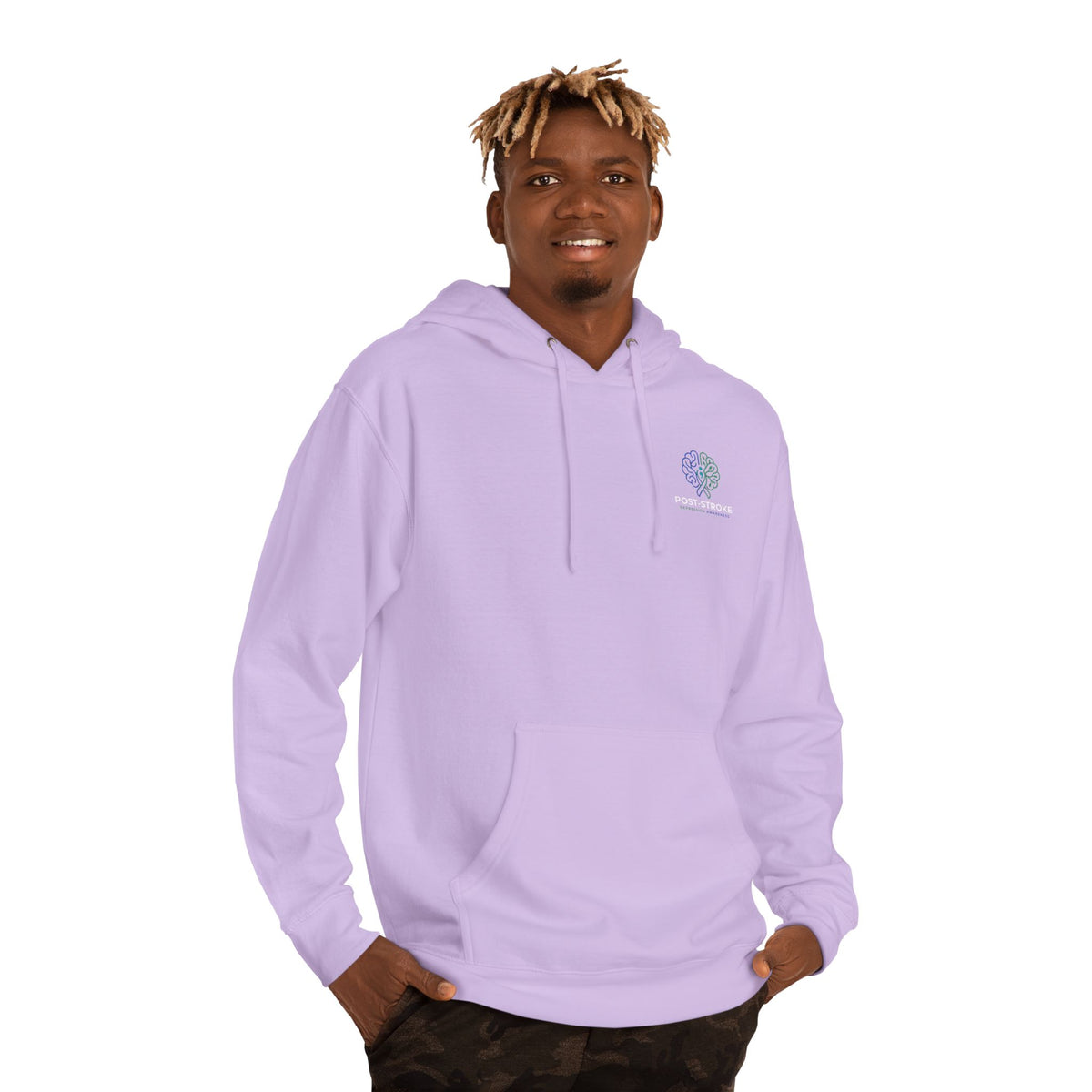 Surviving The Aftershock Hoodie | Post-Stroke Depression & Recovery Heavyweight Hoodie