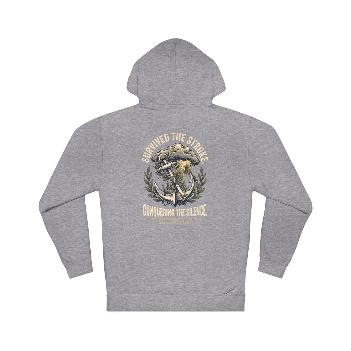 Survived The Stroke Hoodie | Post-Stroke Depression & Recovery Hoodie