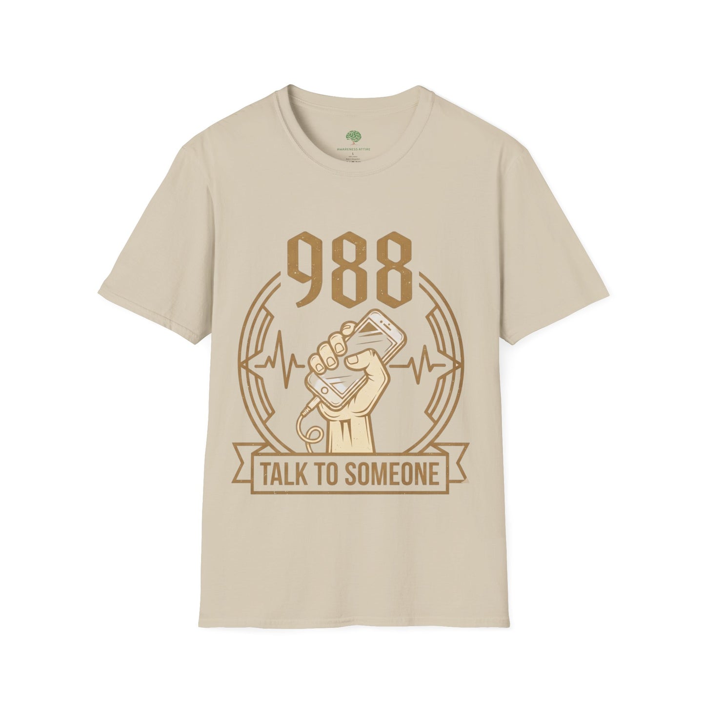 988 "Talk To Someone" Retro Graphic Tee