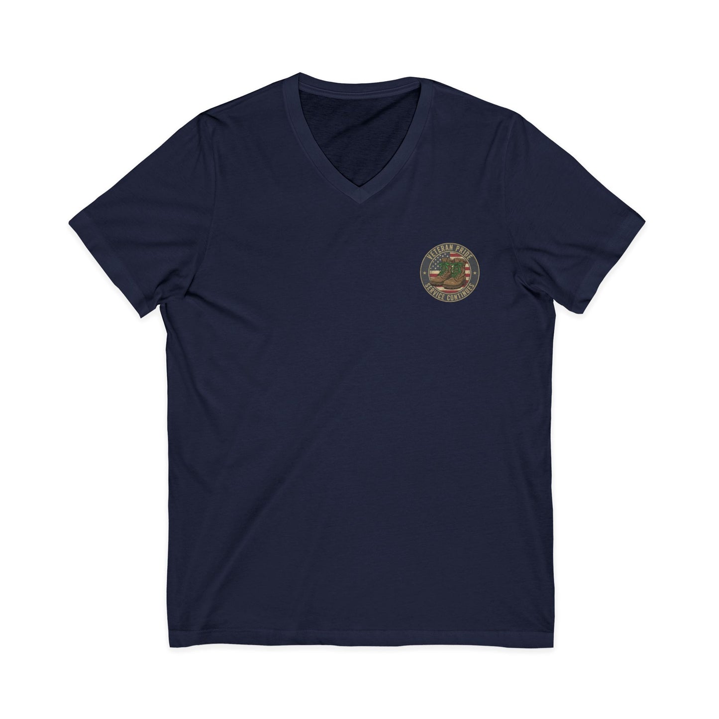 Service Continues. Support Continues. Veteran Mental Health V Neck