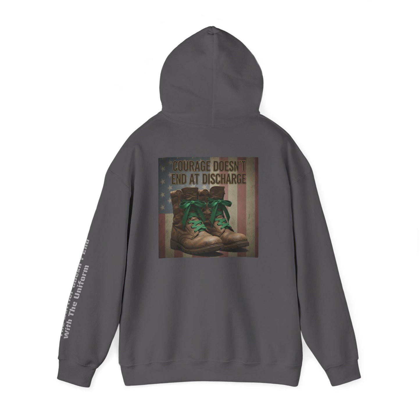 Service Continues. Support Continues Veteran Mental Health Hoodie