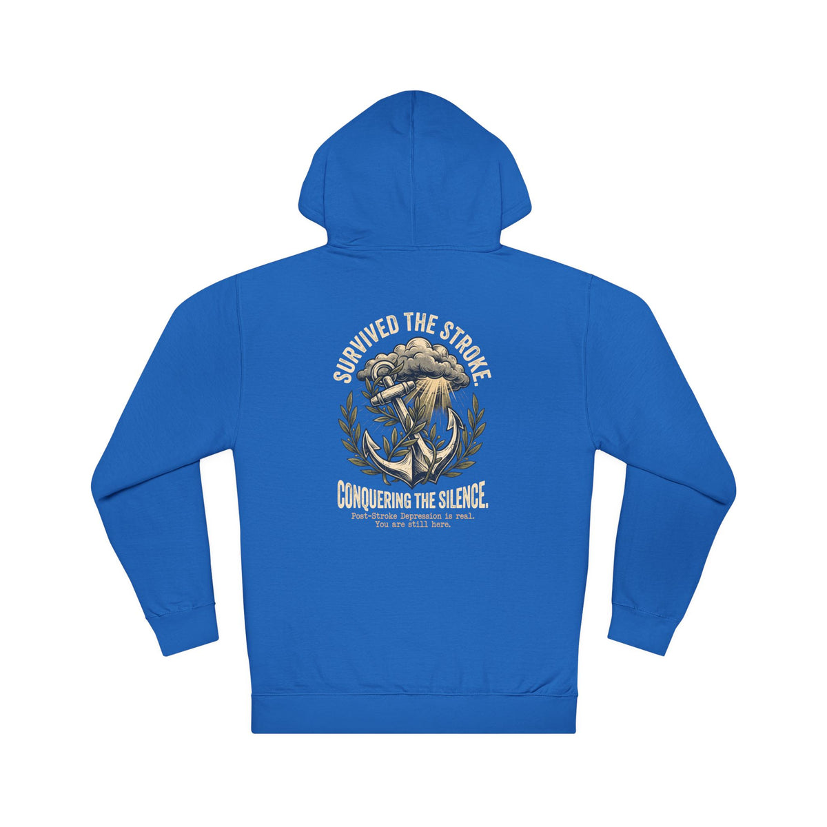 Survived The Stroke Hoodie | Post-Stroke Depression & Recovery Hoodie