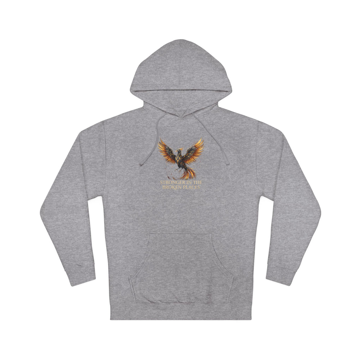 Strength in the Struggle Phoenix Mental Health Graphic Hoodie