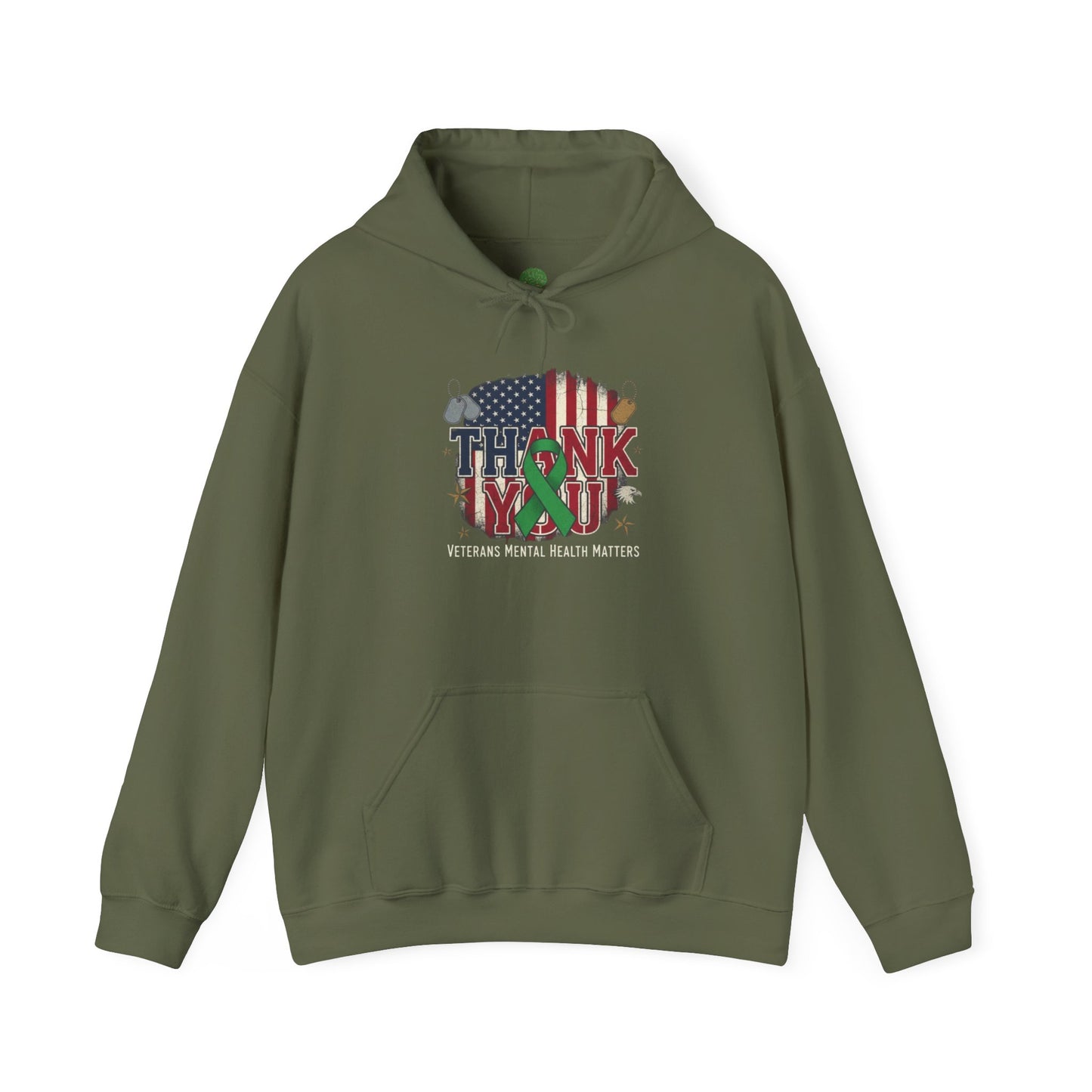 Gratitude in Action Veteran Mental Health Hoodie
