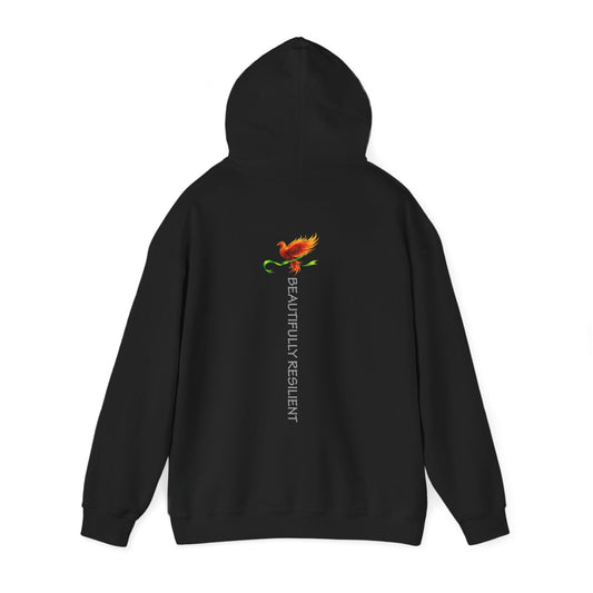 Beautifully Resilient Phoenix Mental Health Awareness Hoodie / Awareness Attire