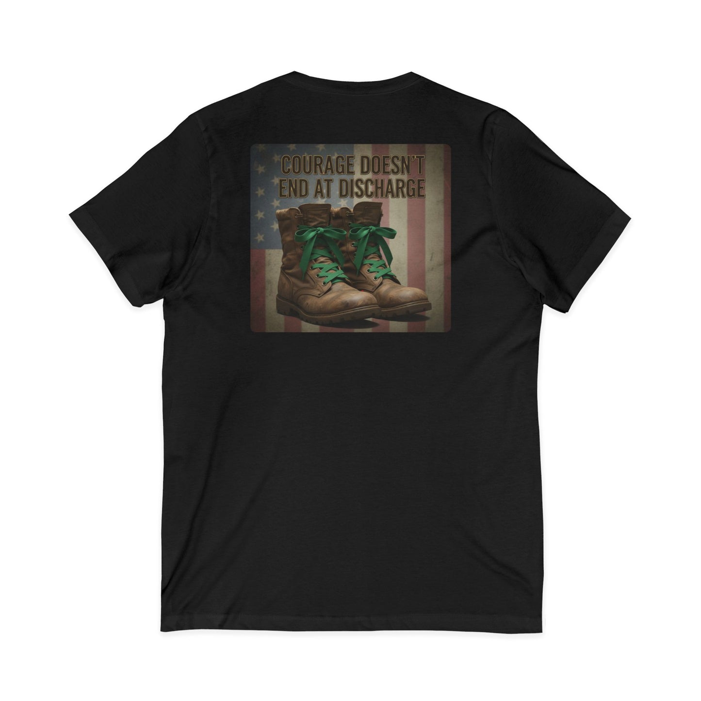 Service Continues. Support Continues. Veteran Mental Health V Neck