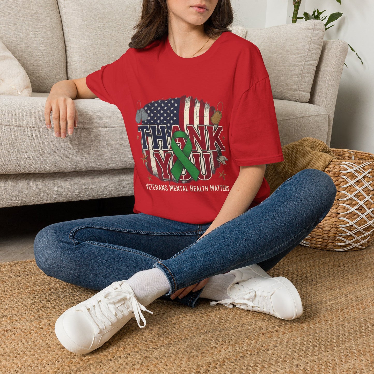 Gratitude in Action Veteran Mental Health Tee