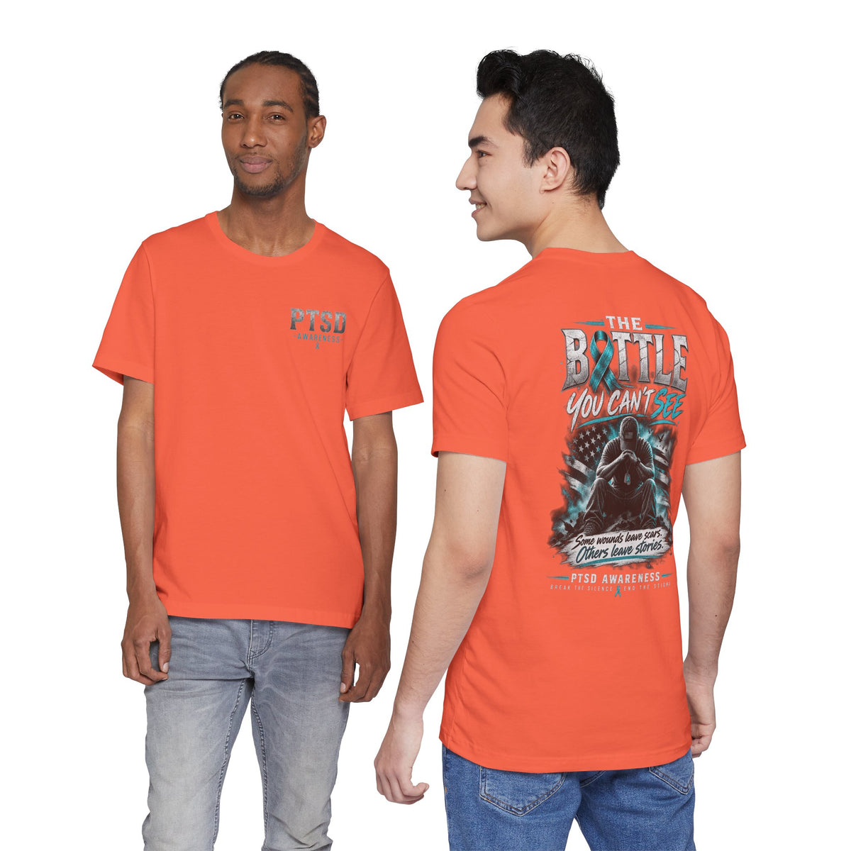 The Battle You Can’t See – PTSD Awareness Graphic Tee