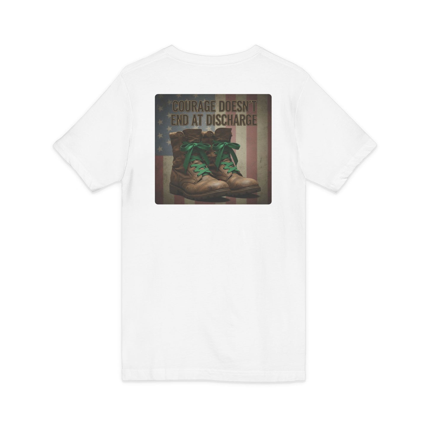 Service Continues. Support Continues. Veteran Mental Health V Neck