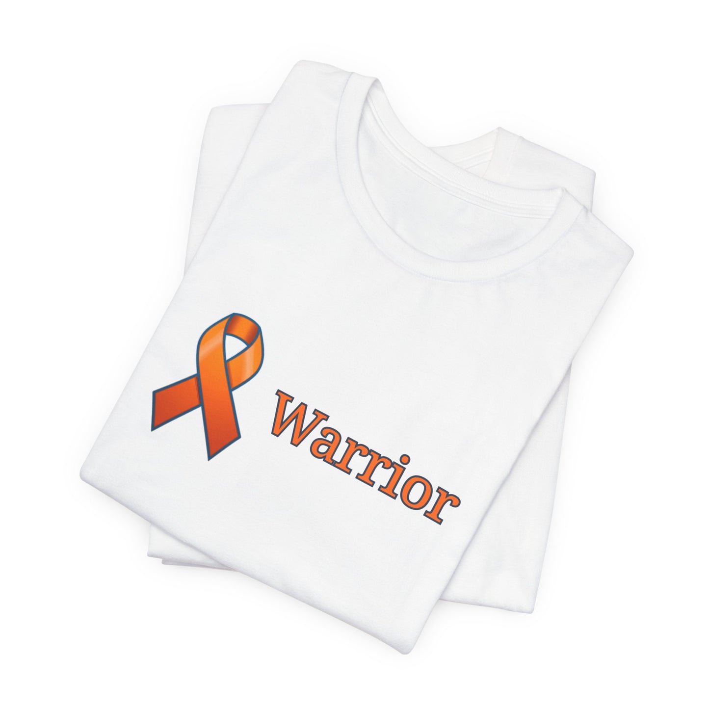 FND Warrior Ribbon Tee — Orange Awareness Ribbon T-Shirt