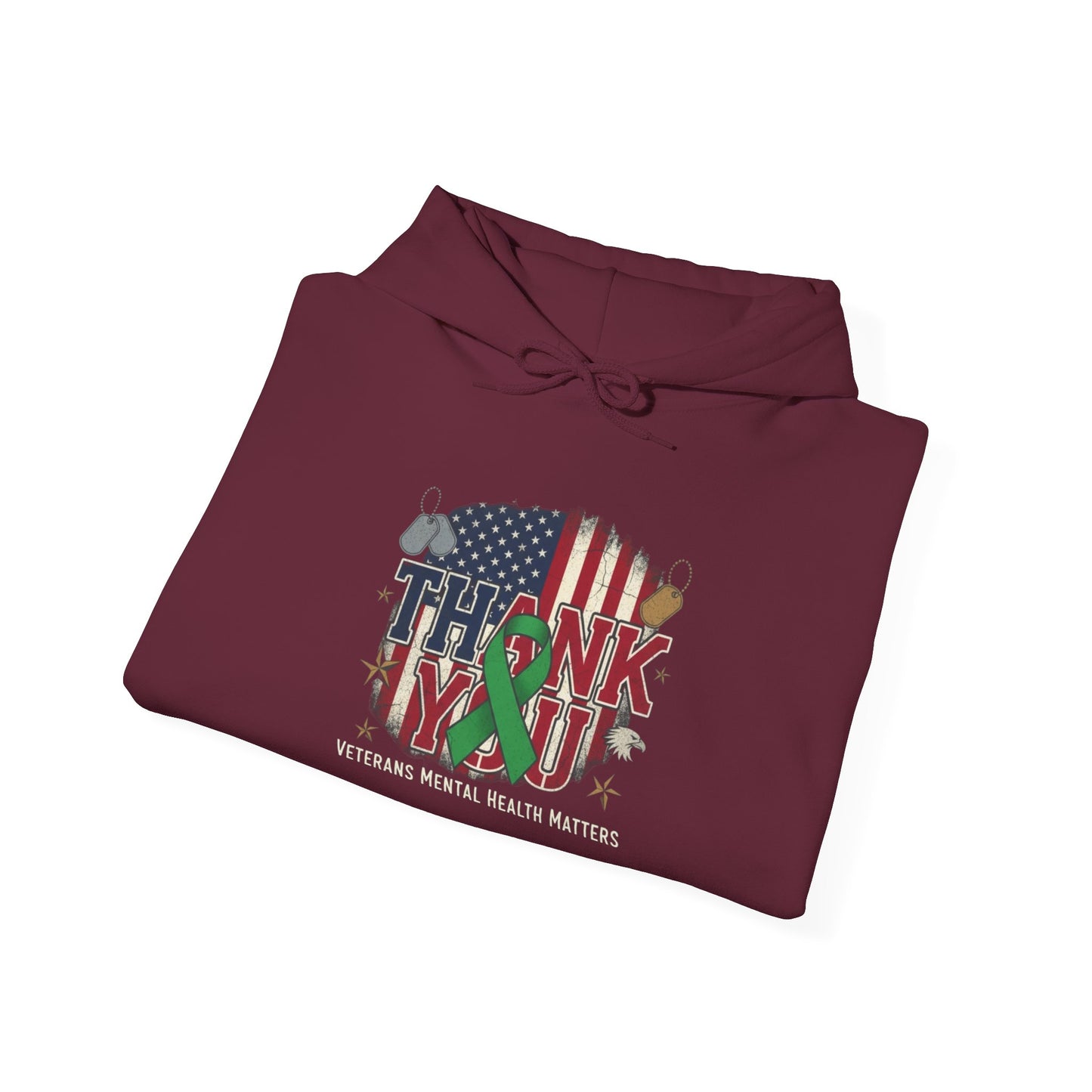Gratitude in Action Veteran Mental Health Hoodie