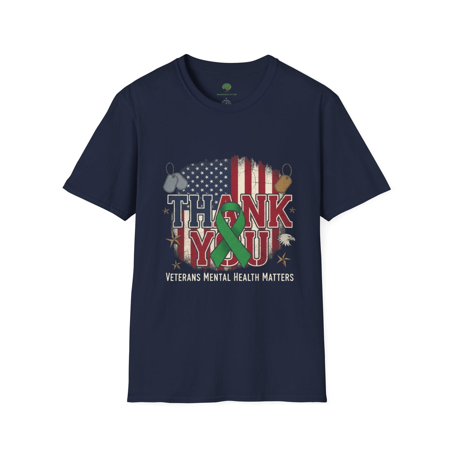 Gratitude in Action Veteran Mental Health Tee