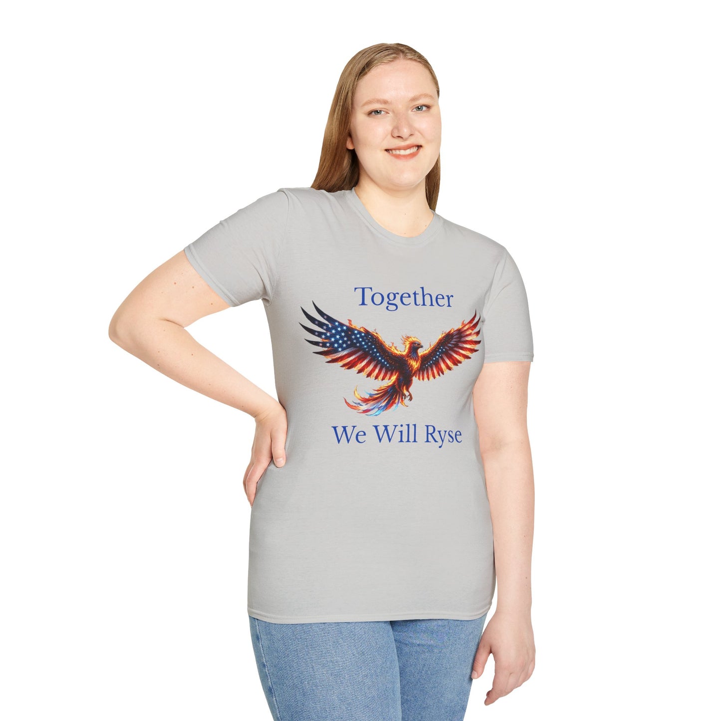 Together We Will Rise Graphic Tee | Phoenix Mascot Shirt