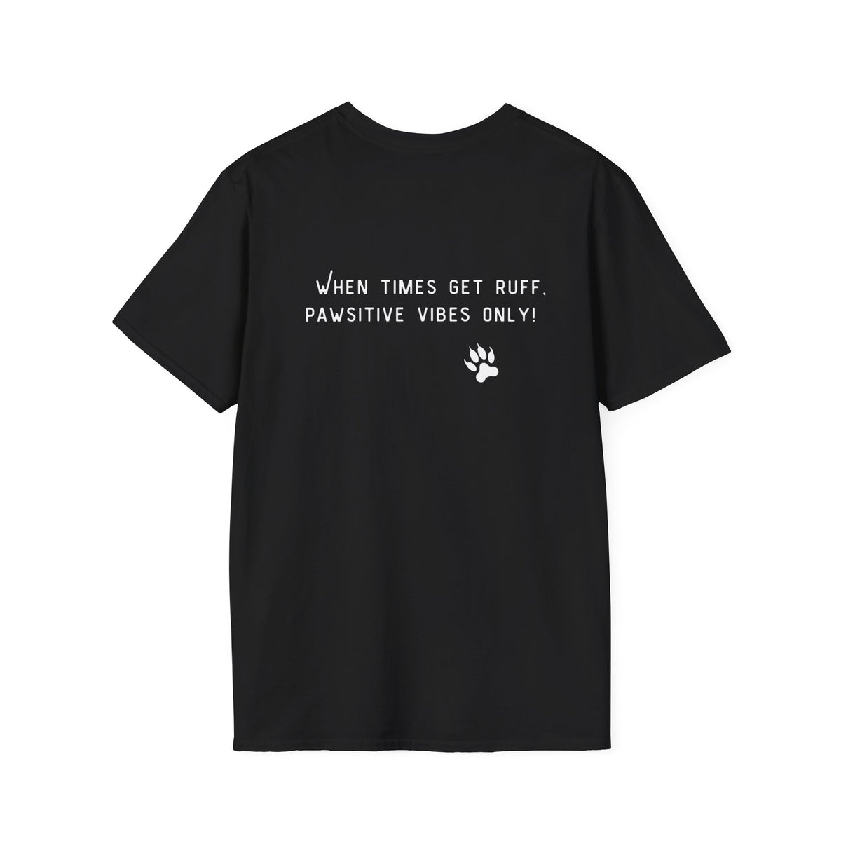 "Pawfect Acceptance" Dog Paw Print Tee