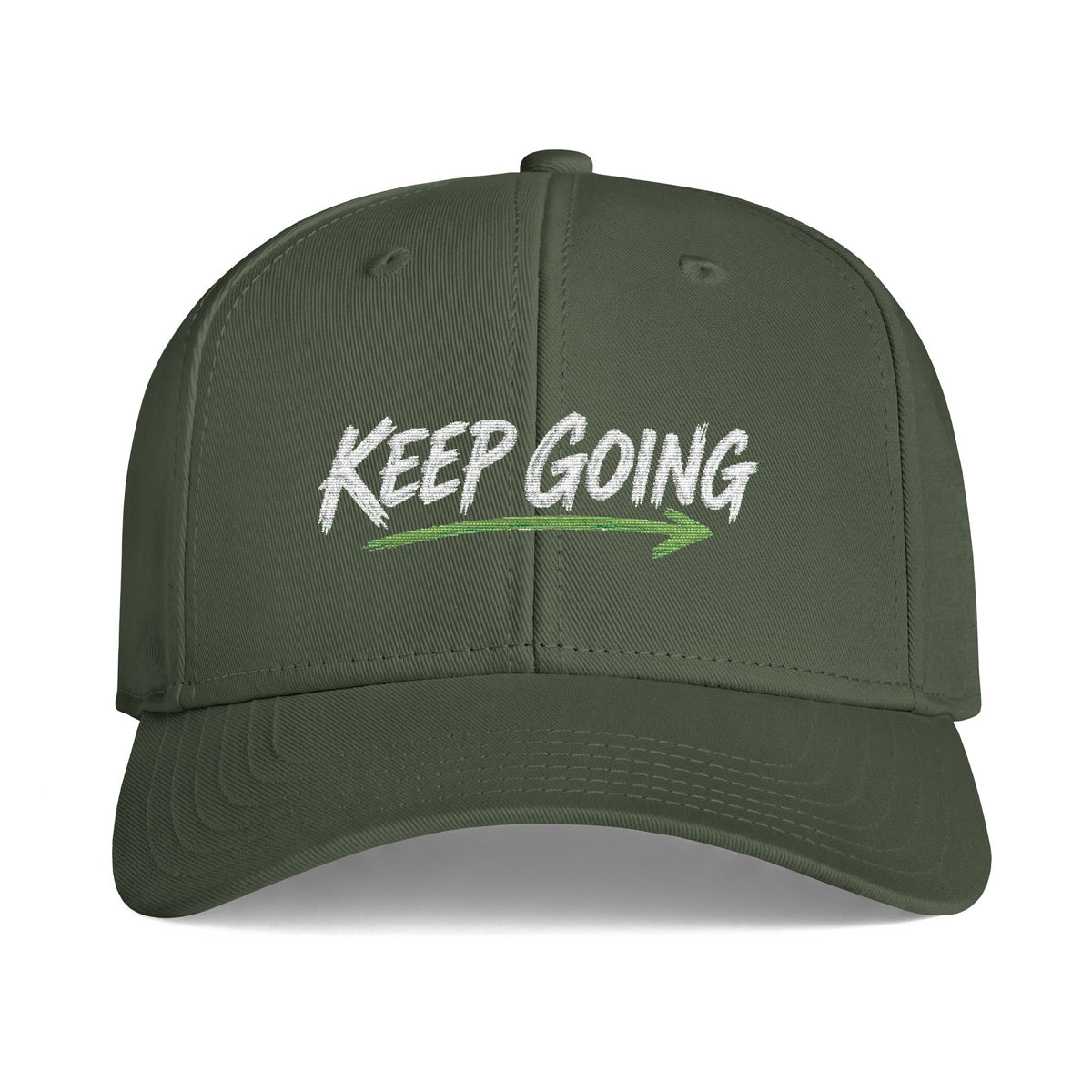 Keep Going Embroidered Cap — Mental Health Awareness Hat