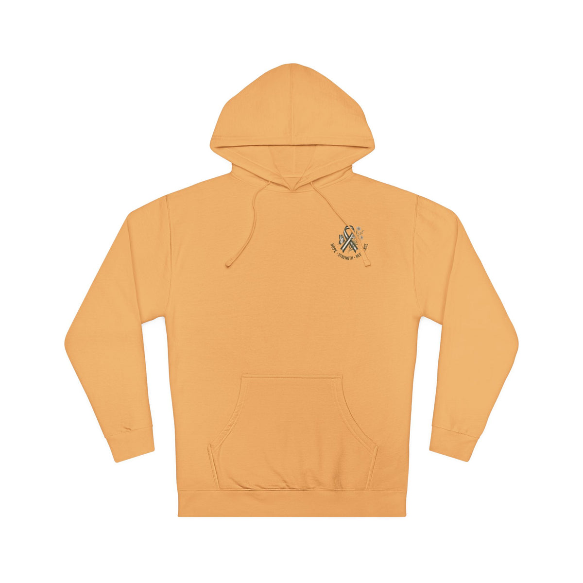 Bipolar Disorder Awareness Hoodie — Hope Strength Resilience Butterfly Design