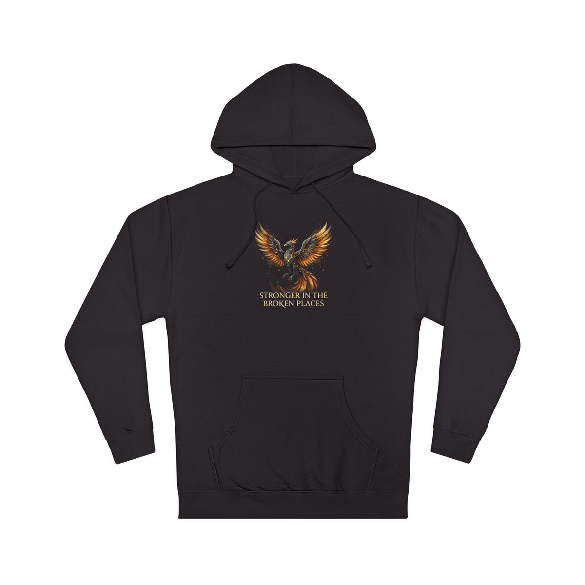 Strength in the Struggle Phoenix Mental Health Graphic Hoodie