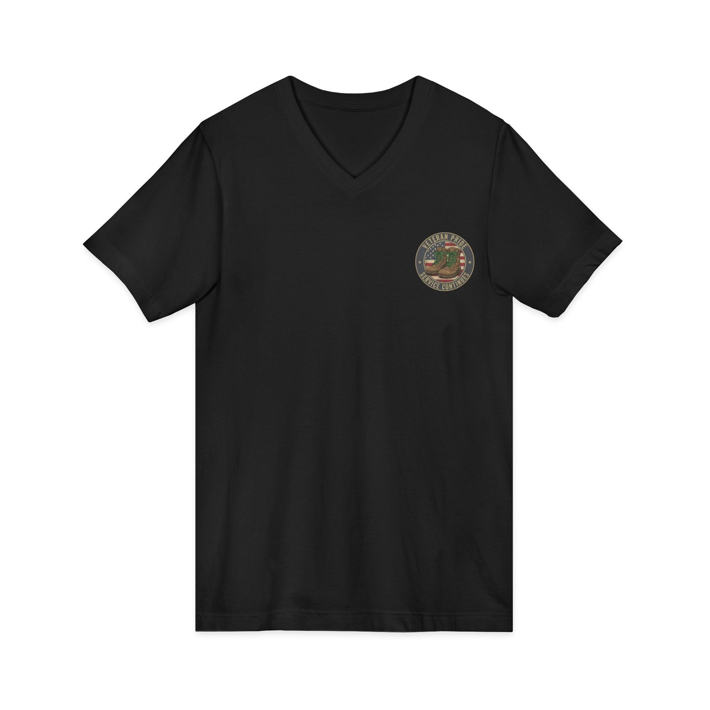 Service Continues. Support Continues. Veteran Mental Health V Neck