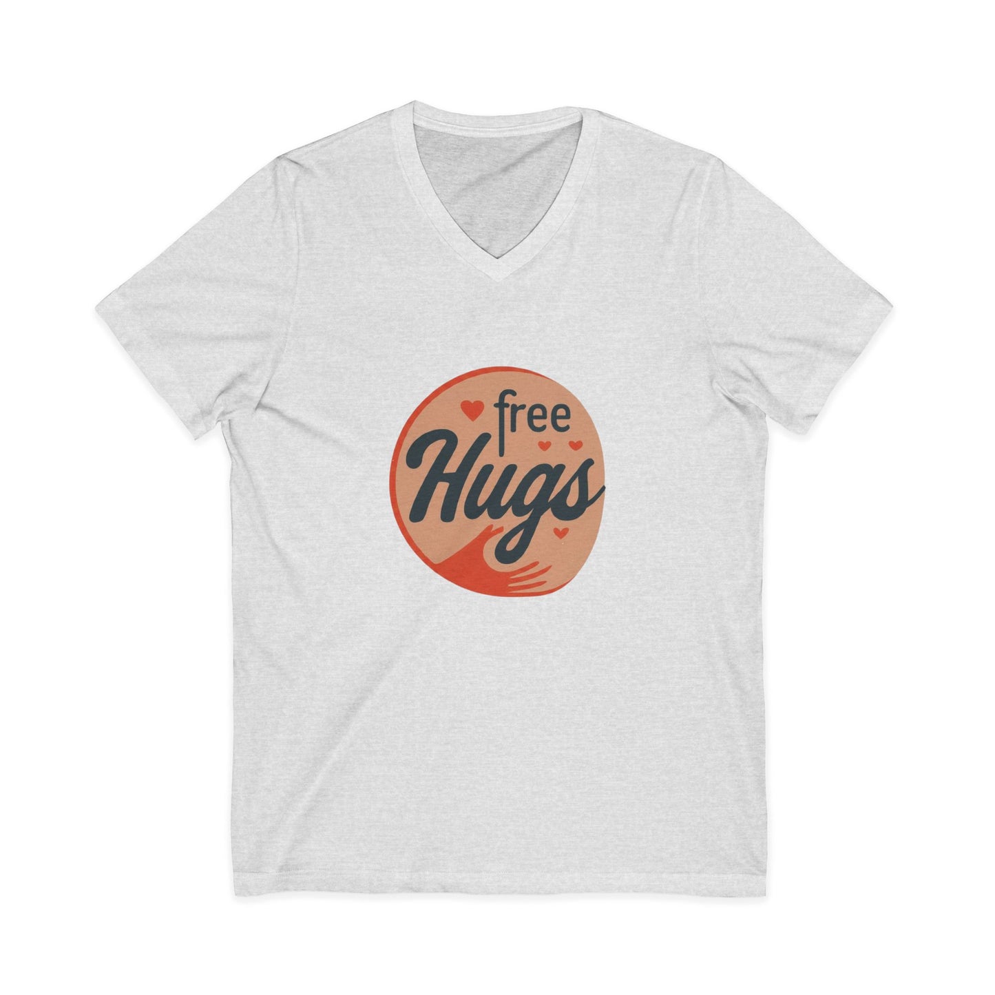 Free Hugs V-Neck Tee