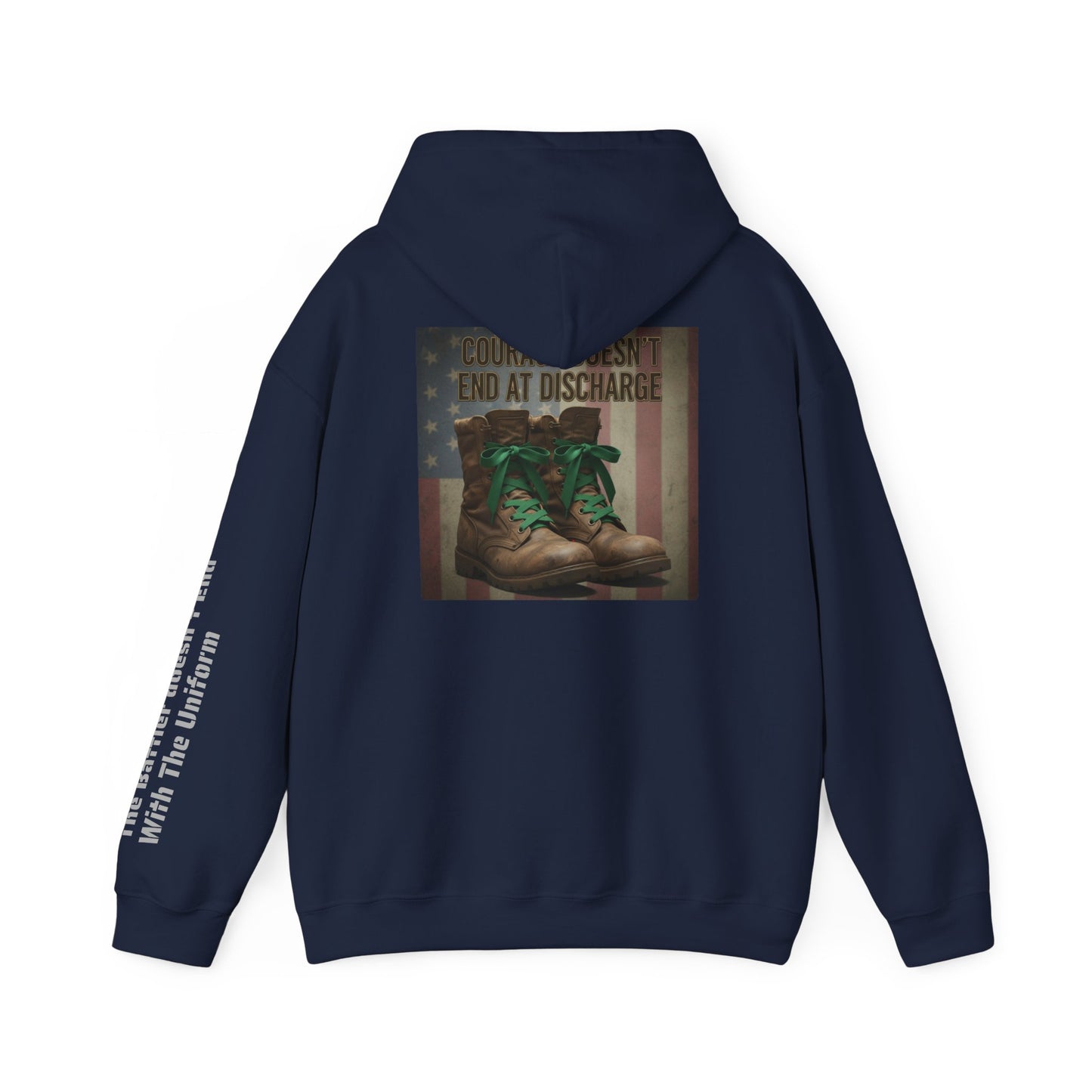 Service Continues. Support Continues Veteran Mental Health Hoodie