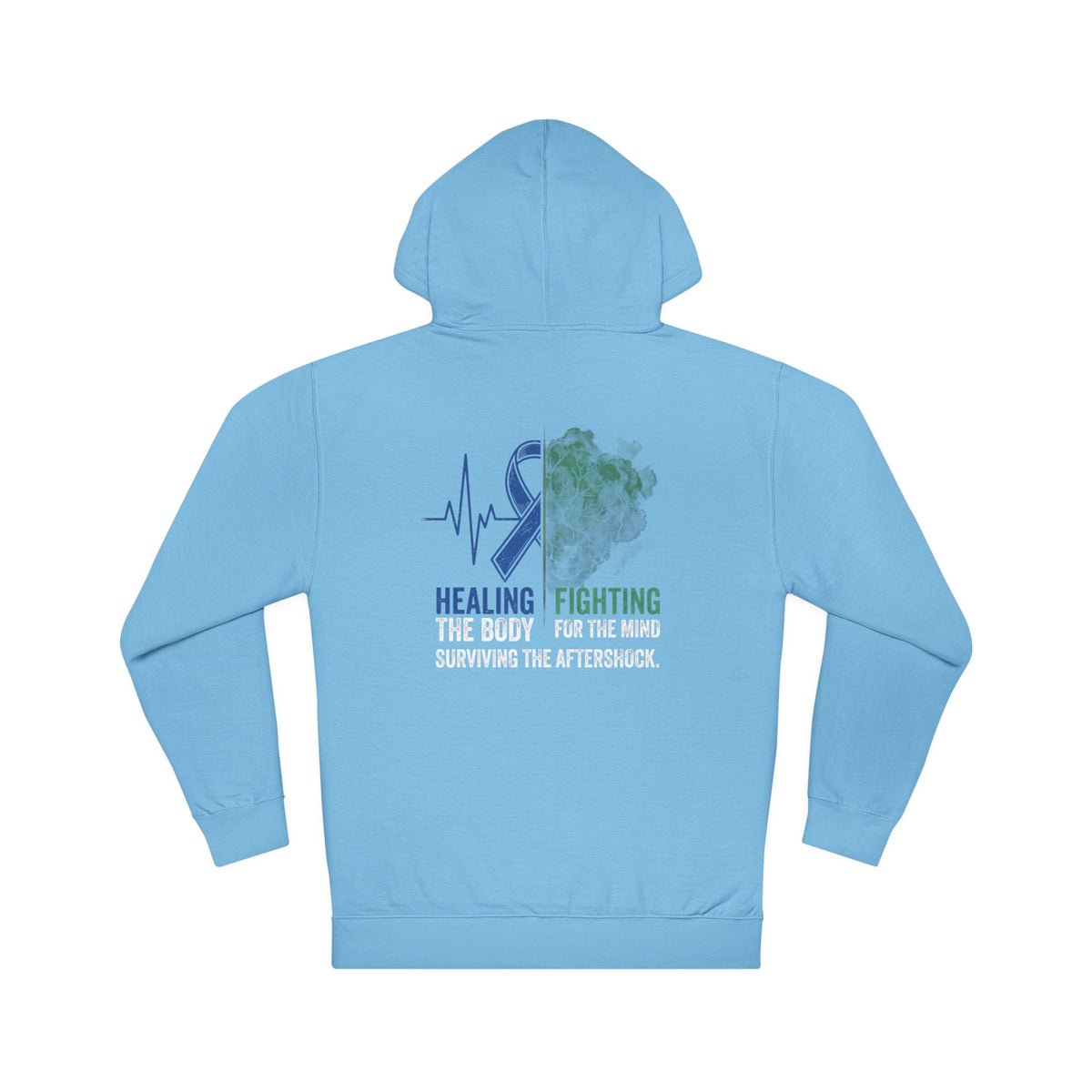 Surviving The Aftershock Hoodie | Post-Stroke Depression & Recovery Heavyweight Hoodie
