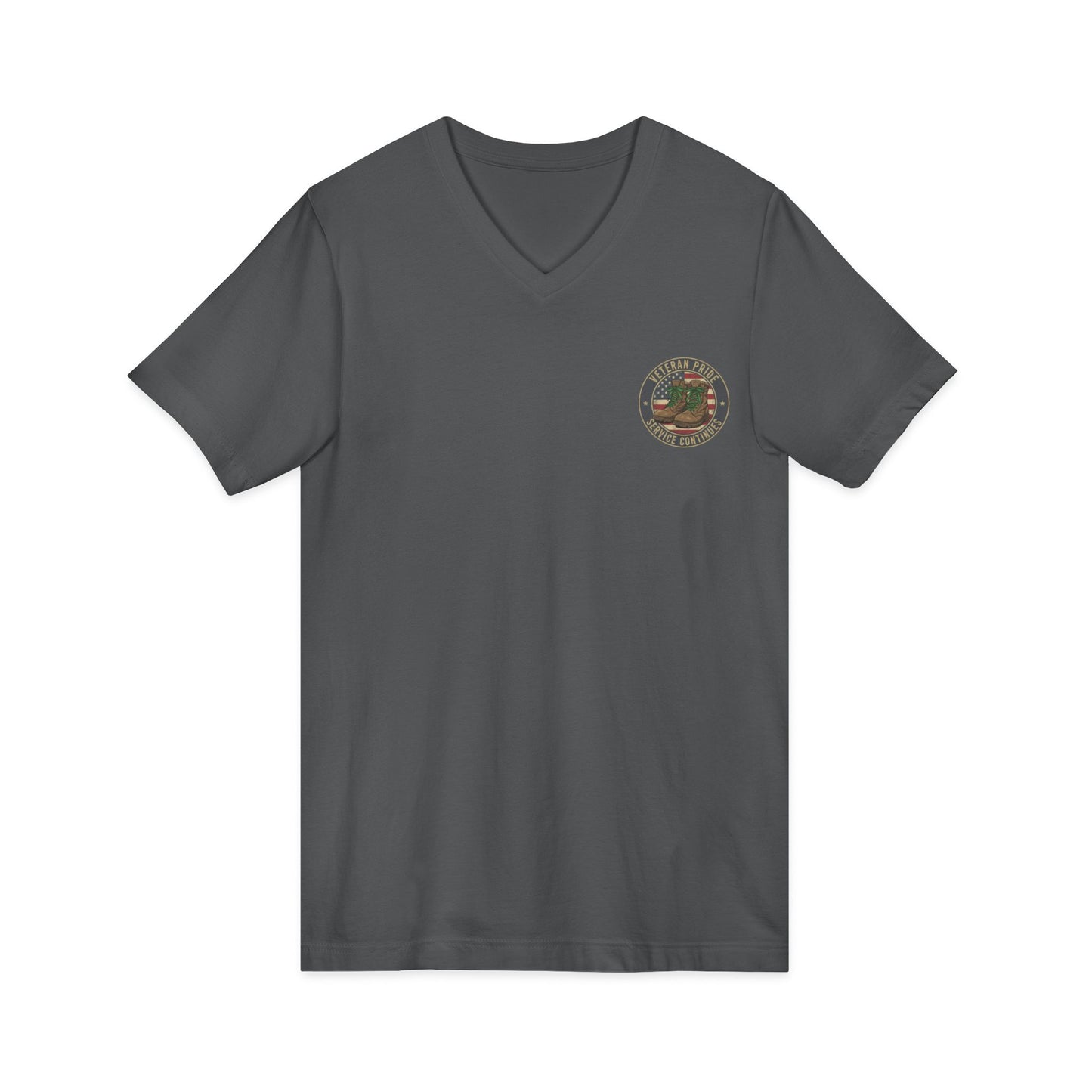 Service Continues. Support Continues. Veteran Mental Health V Neck
