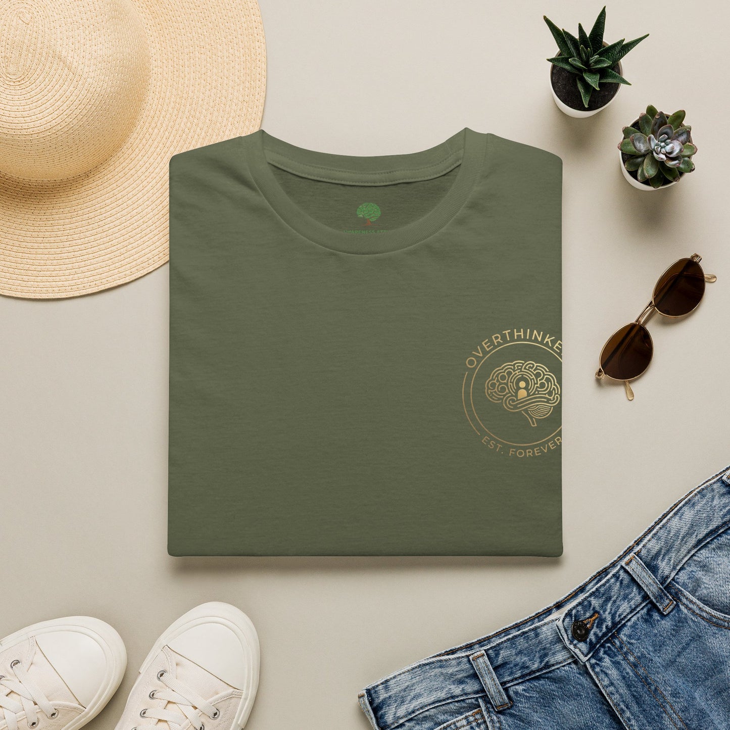 Fellowship of Overthinkers shirt featuring the phrase United By Analysis, paralysis & Endless Questions