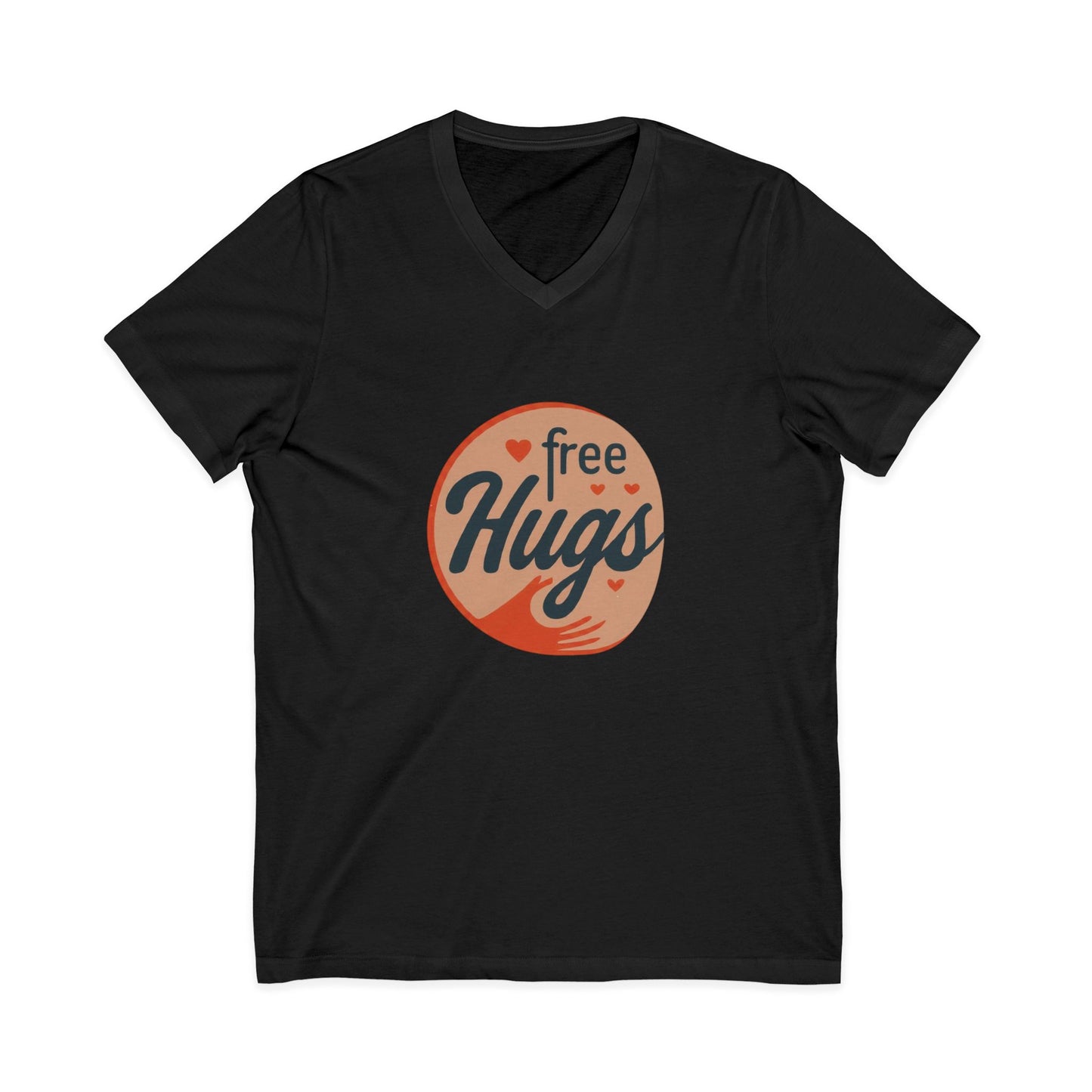 Free Hugs V-Neck Tee