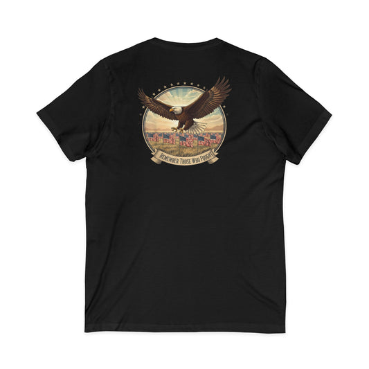 Remember Those Who Fought. Veteran Mental Health V Neck
