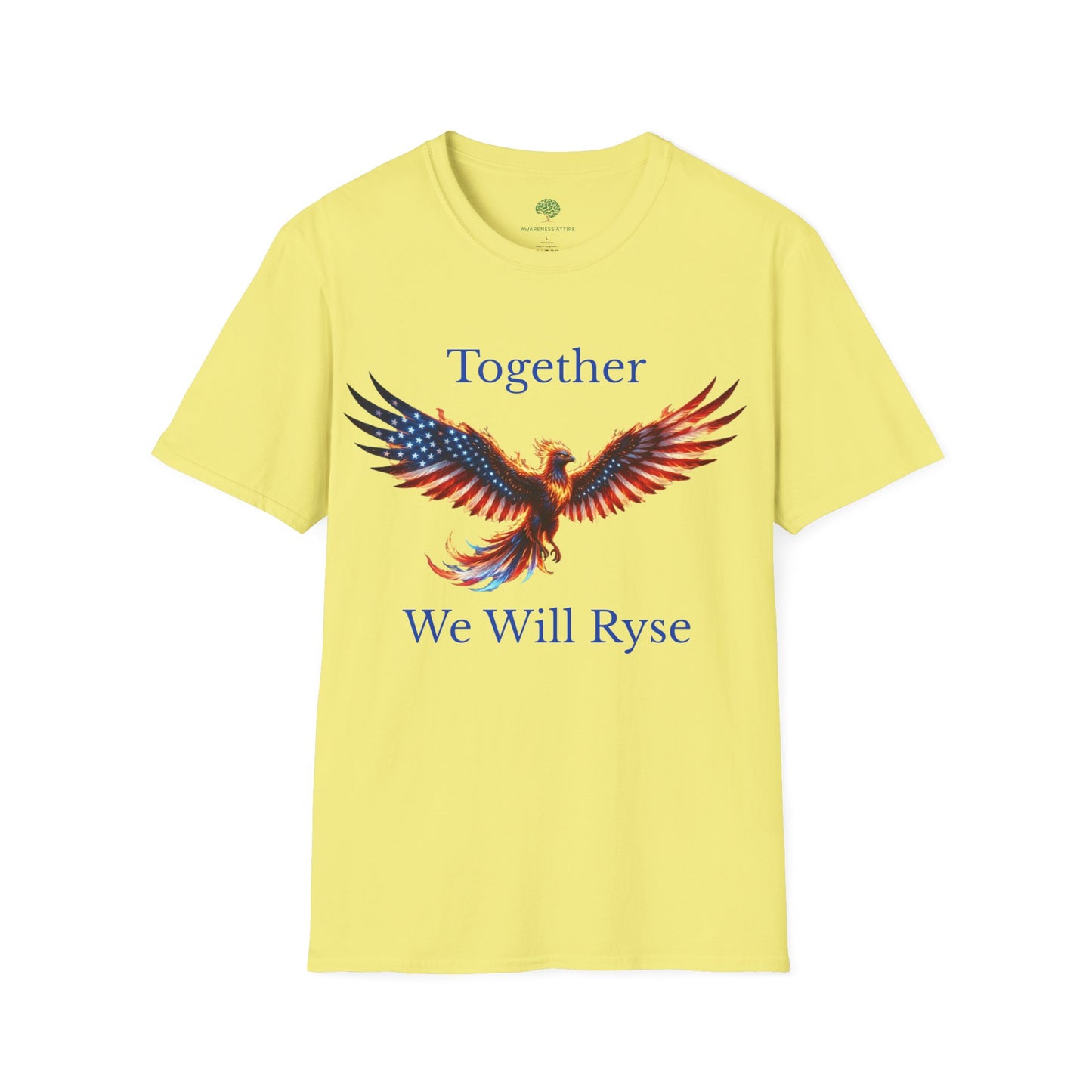 Together We Will Rise Graphic Tee | Phoenix Mascot Shirt