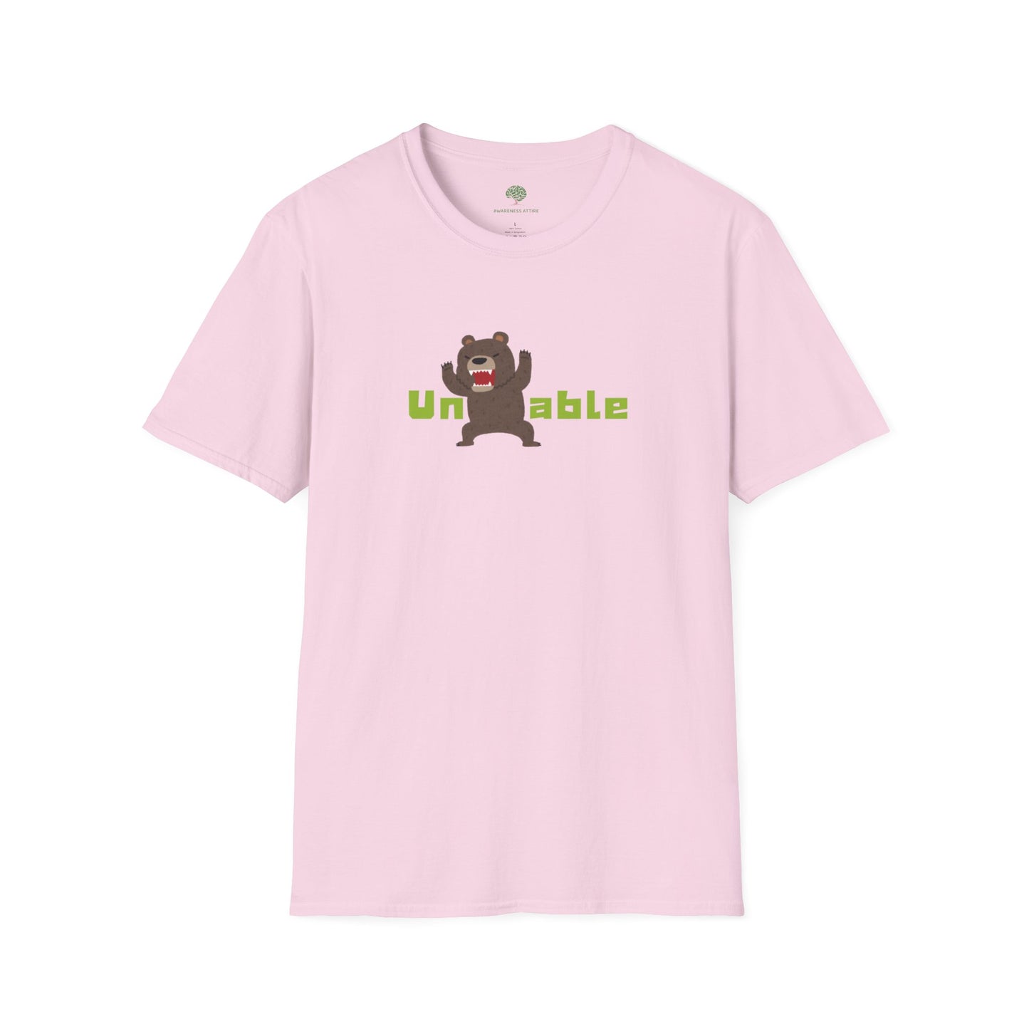 Unberable Graphic Tee | Sarcastic Cartoon Bear