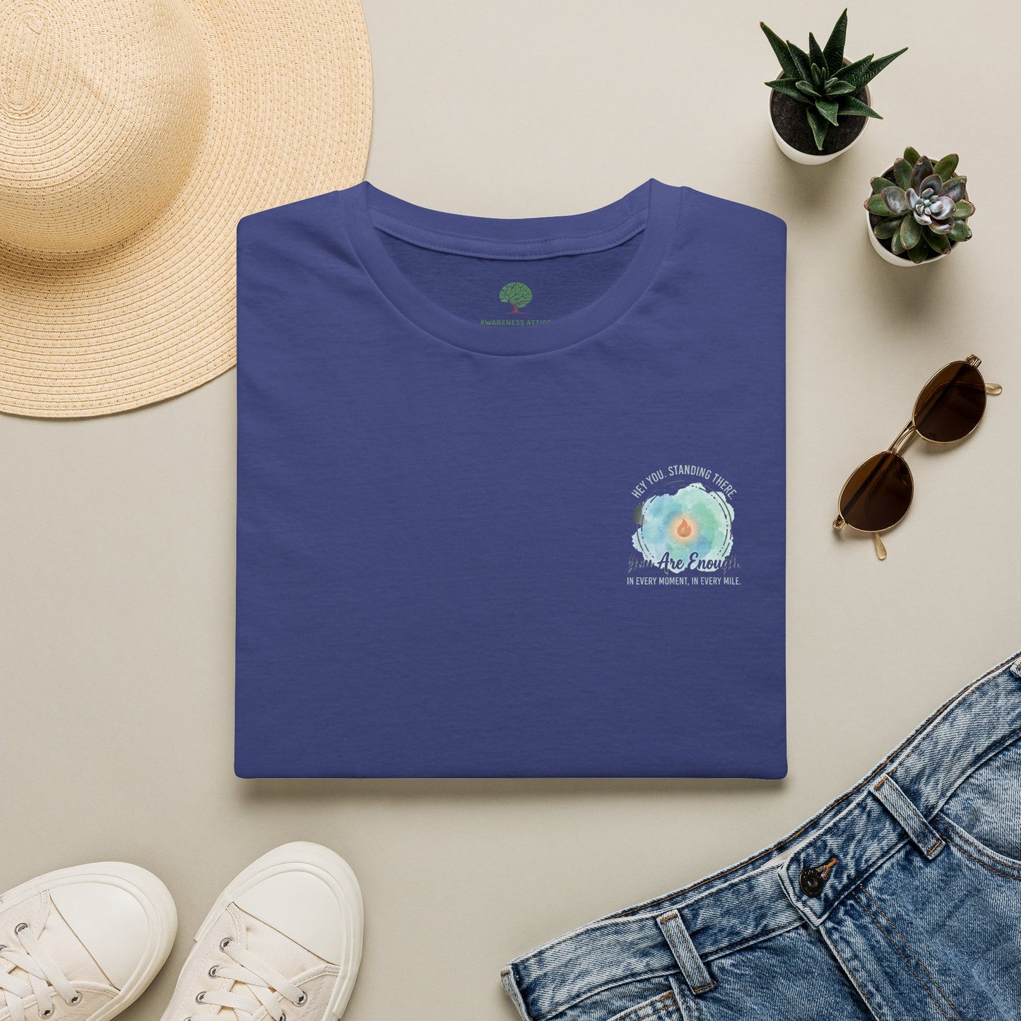 You Are Enough Tee — Inspirational Tee