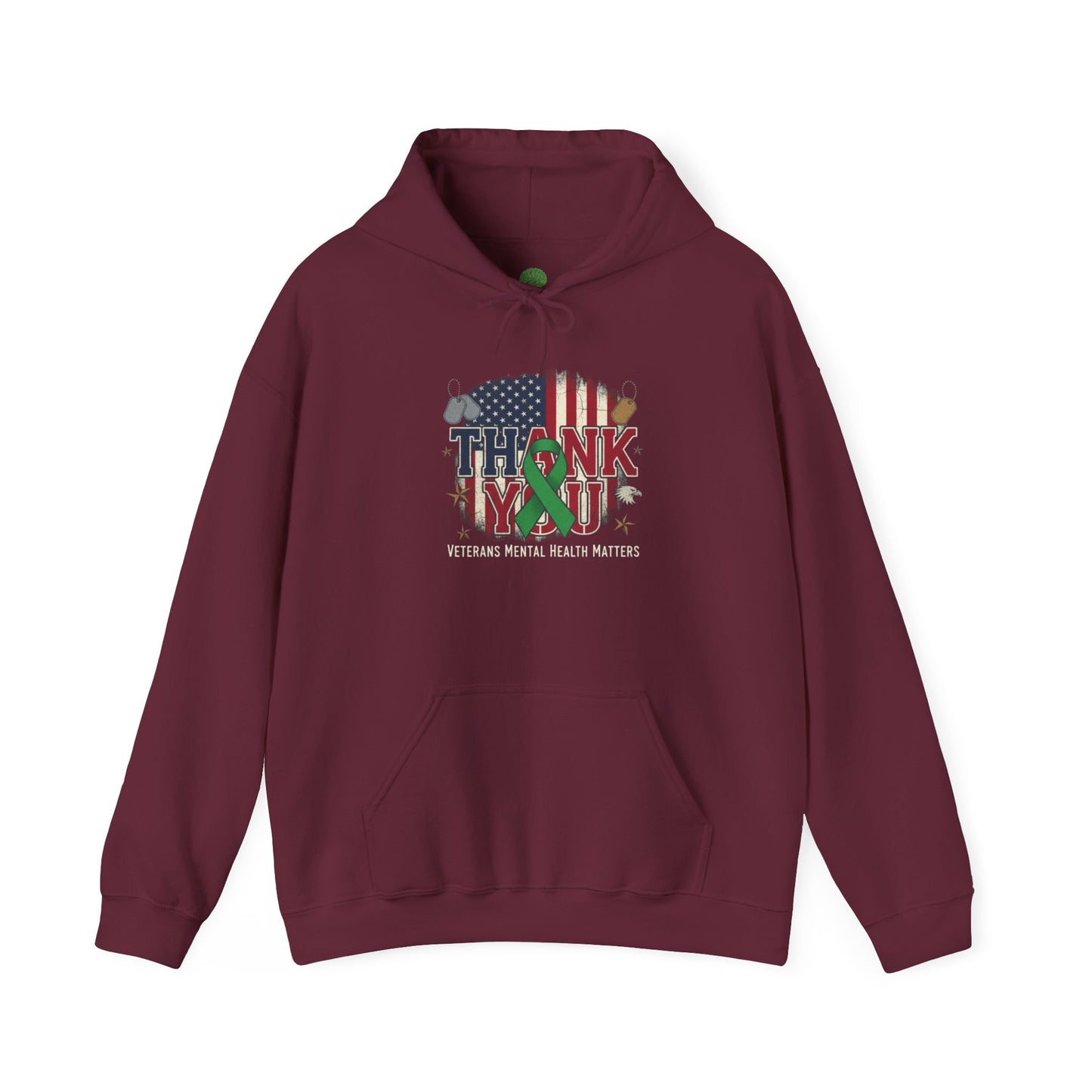 Gratitude in Action Veteran Mental Health Hoodie