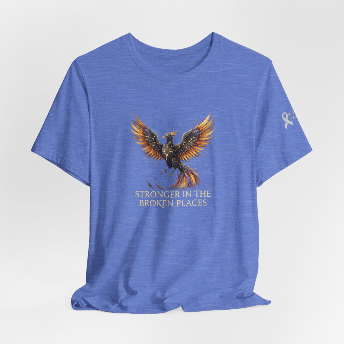 Stronger In The Broken Places Mental Health Tee