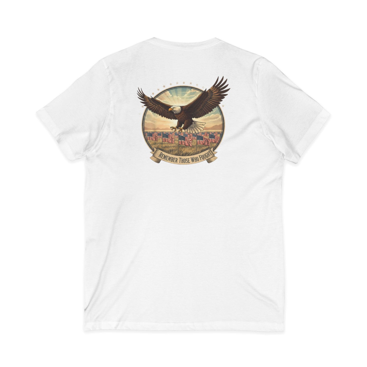 Remember Those Who Fought. Veteran Mental Health V Neck