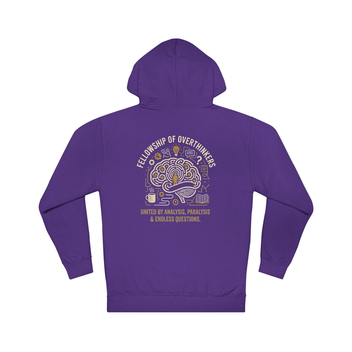 Fellowship of Over thinkers Mental Health Hoodie