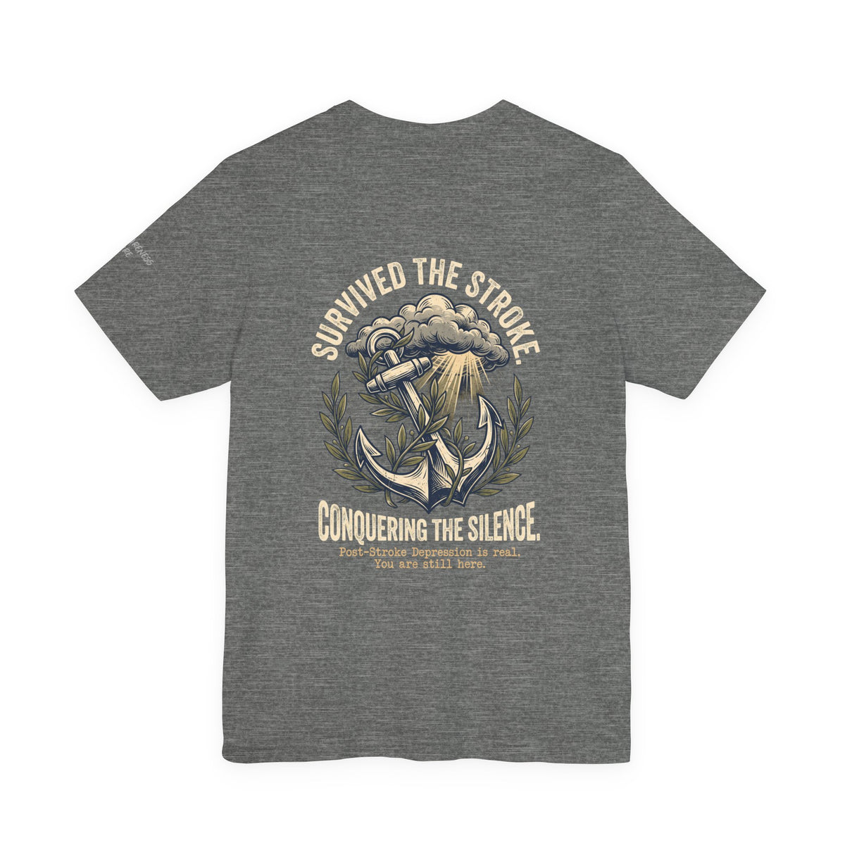 Survived The Stroke Tee | Post-Stroke Depression & Recovery T-Shirt