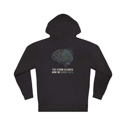 The Storm Cleared Graphic Hoodie | Post-Stroke Depression & Neuroplasticity Hoodie